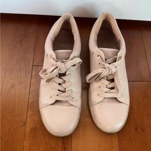 Topshop Blush Pink Sneakers